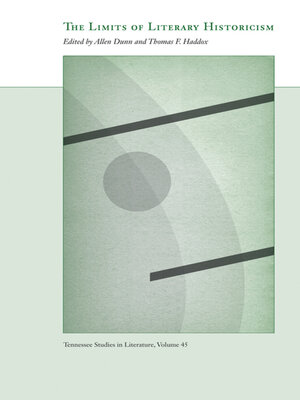 cover image of The Limits of Literary Historicism